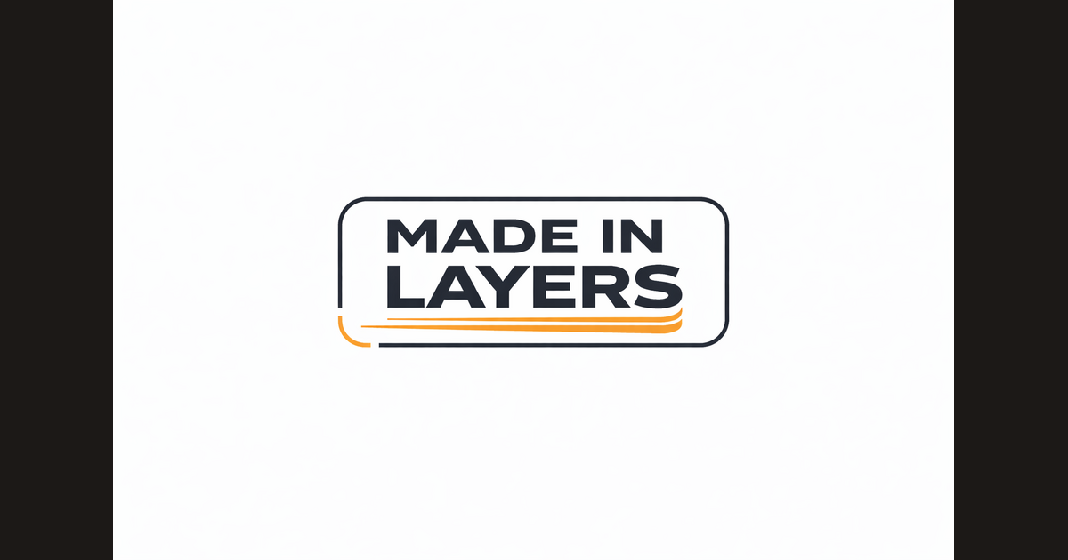 Made in Layers — 3D Printed Products